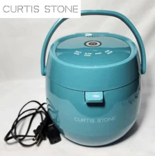 Curtis Stone Dura Pan Mini Multi Slow Cooker Electric Turquiose Blue NEW IN BOX