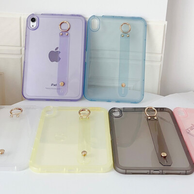 Portable Slim Case For Apple iPad A16/Mini/Air/Pro/M2/M3/M4/M5 Clear TPU Cover