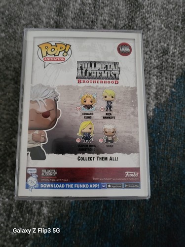 Funko Pop! Figura Vinilo #1486 Fullmetal Alchemist: Brotherhood Scar GITD - Imagen 2 de 2