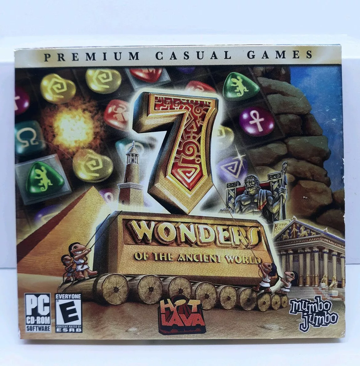 7 Wonders Of The Ancient World Game PC CD-ROM Hot Lava Windows 98/XP FREE  SHIPPI