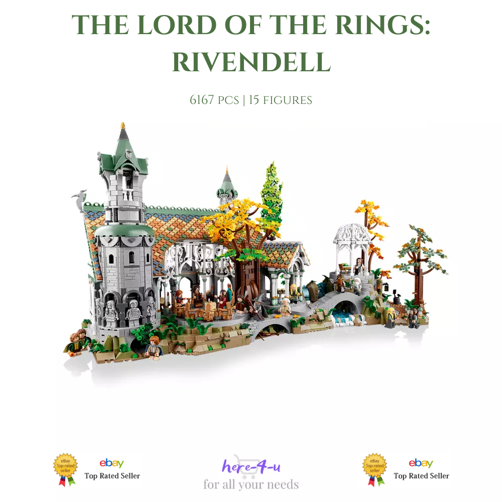Build Blocks icons - THE LORD OF THE RINGS: RIVENDELL | 6167pcs (10316) ABS Kit