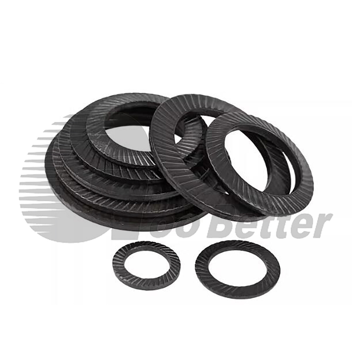 M3 M42 Schnorr Safety Washers Serrated Locking Spring Disc Washer Carbon Steel eBay