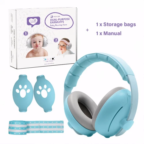 Auriculares con reducción de ruido para oreja de bebé para protección auditiva - Imagen 22 de 26