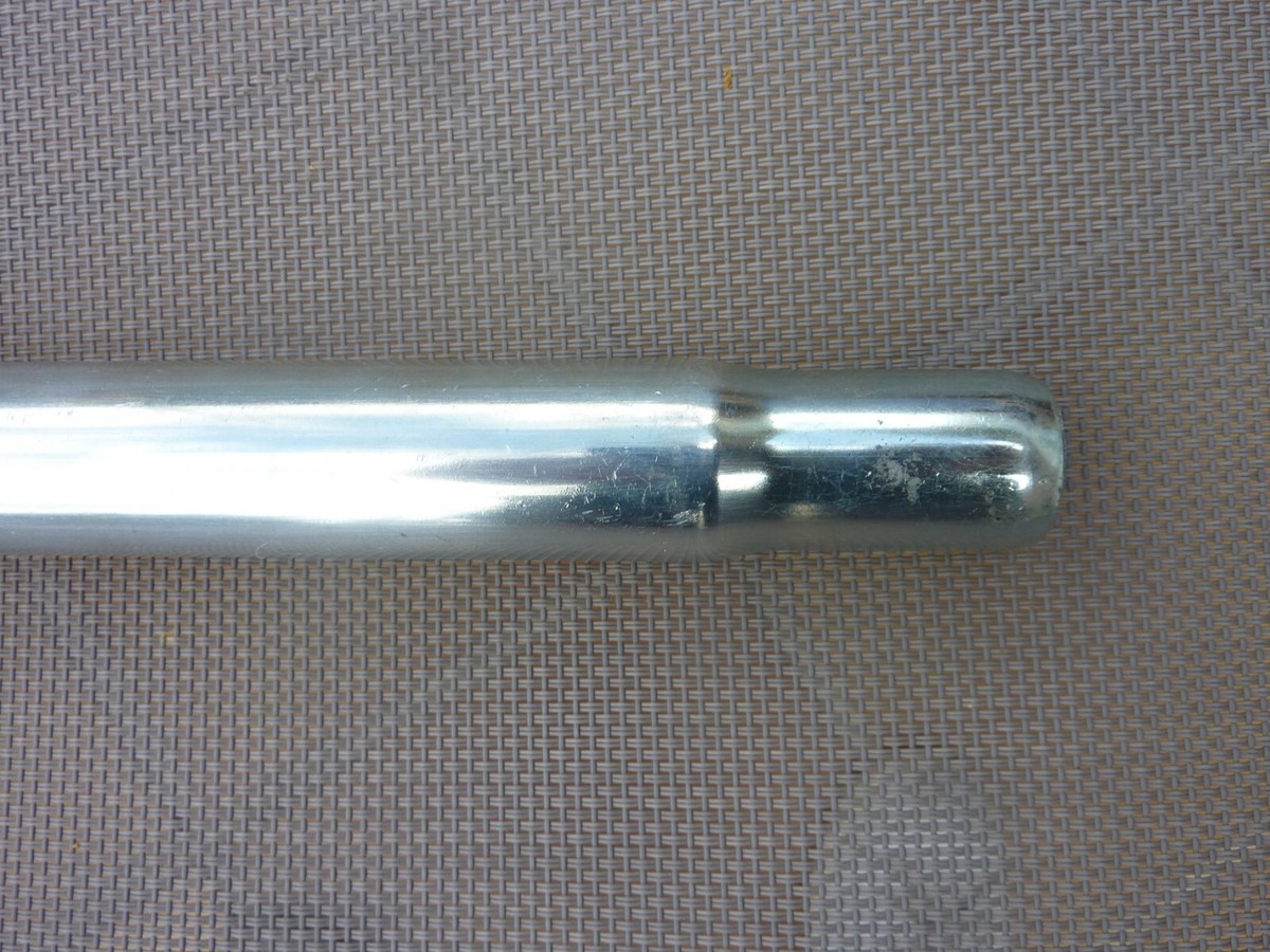Tige De Selle Vélo Alu D.25 - Ancienne, Argentée, Marque Générique