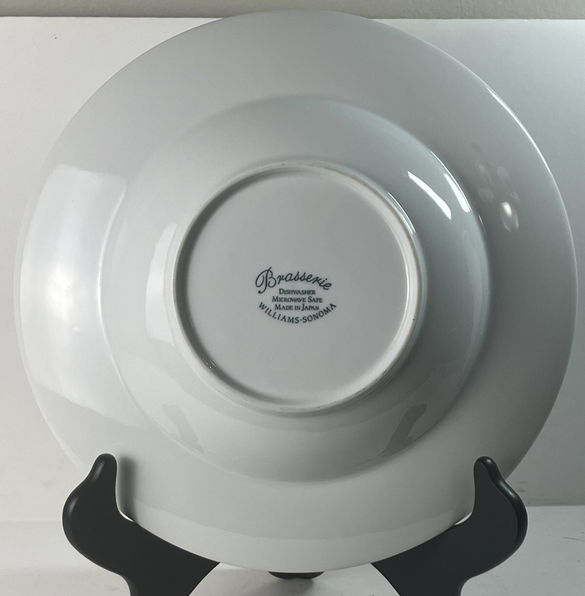 2x Williams Sonoma BRASSERIE BLUE Wide Rimmed Pasta Bowls 11