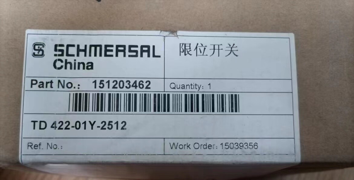 1PCS NEW BDAND SCHMERSAL Limit Switch TD422-01Y-2512-10 | eBay
