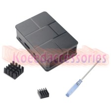 Raspberry Pi 3 Model B 512 Black ABS Case Cover Shell Enclosure Box NEW.