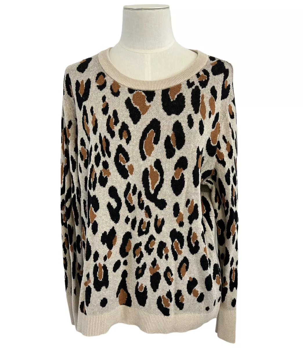 A new day leopard sweater sale