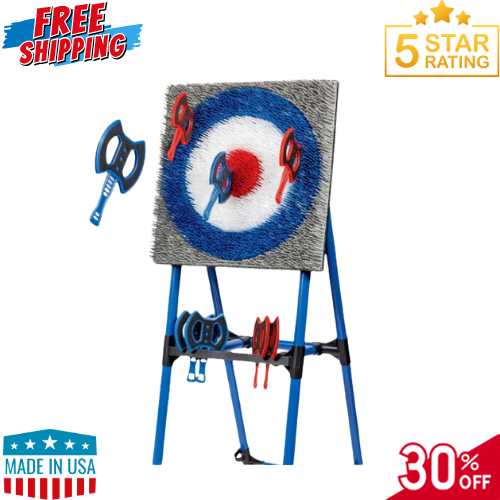 Eastpoint Axe Throw Set 8 Axes Outdoor Game Portable Folding Steel
