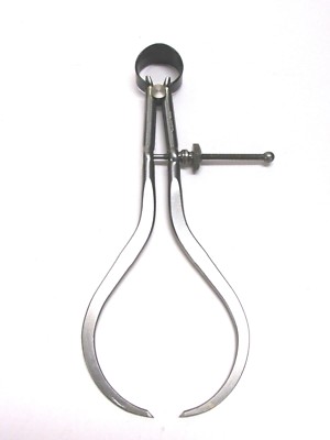 NEW! GENERAL TOOLS OUTSIDE SPRING CALIPER, FLAT LEG, 0-6'', No. 502-6