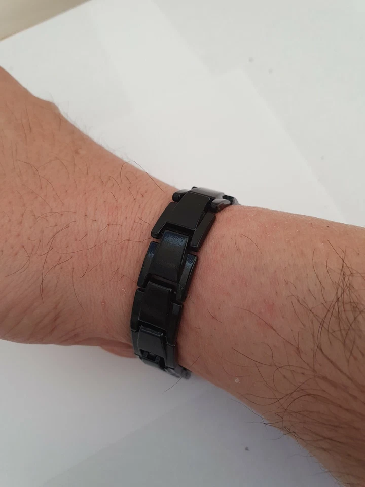 Men's Bracelet Fashion Jewelry Classic Black - Image 3 of 4