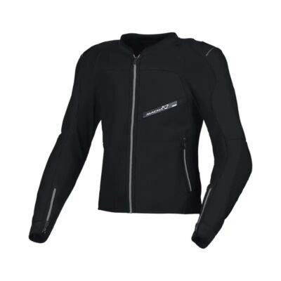 MOTORRADJACKE KOMPLETT MIT SCHUTZ MACNA KORUS - Stoff - L - Schwarz - Herren L...