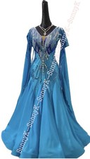 SunnyK Waltz Tango st Dance Dress Salsa Costume Smooth Ballroom Competition