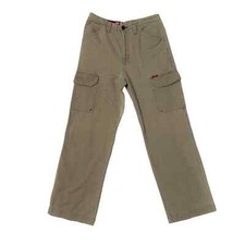 Guess Jeans Unisex Size 30 Tan Cargo Pants 100 Cotton Streetwear Vintage Y2K