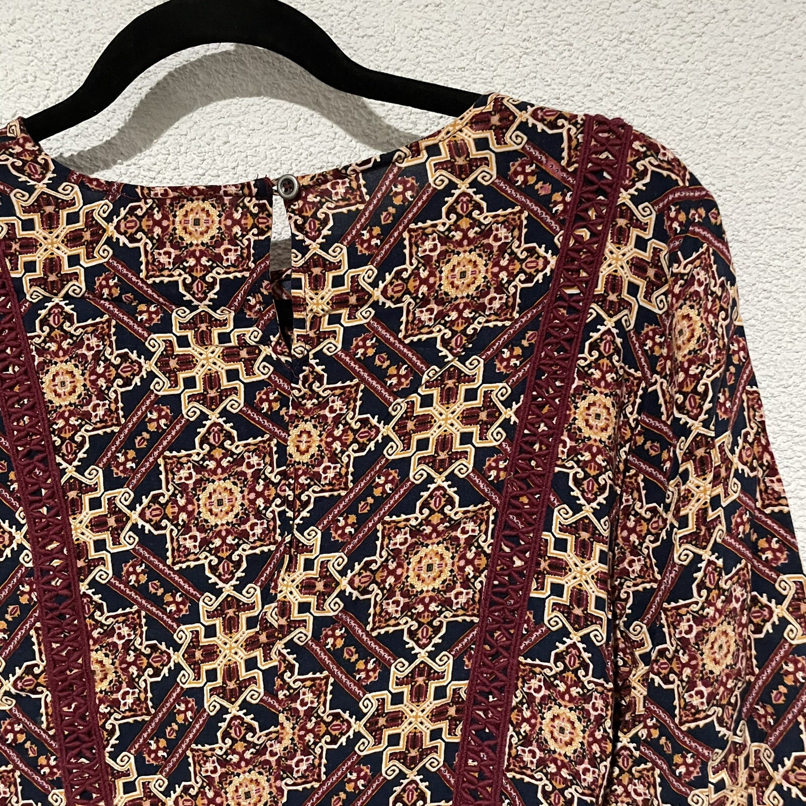 ONE HART Geometric Patterned Romper Size Large - image 10