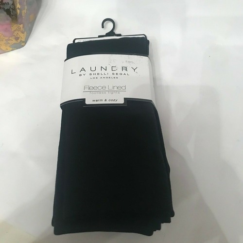 Laundry Fleece Tights Footless Size M Fleece Lined NWT - Picture 2 of 5