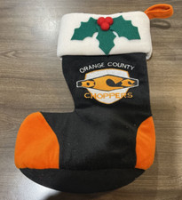 OCC ORANGE COUNTY CHOPPERS OCC CHRISTMAS STOCKING NEW 12" X 7"