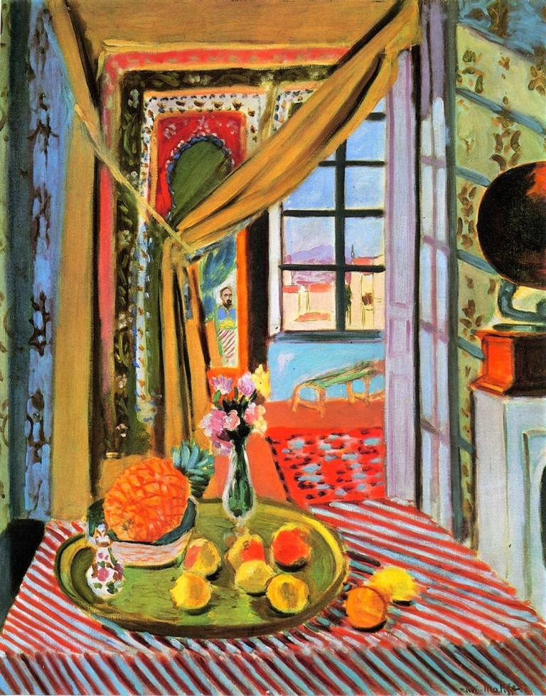 Henri Matisse、INTERIEUR A NICE、画集画、新品額装付