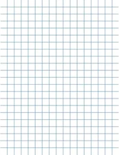 School Smart Graph Papers - 8-1/2 X 11 , 1/4 Rule, Two Sides - Pack of 500, Whit