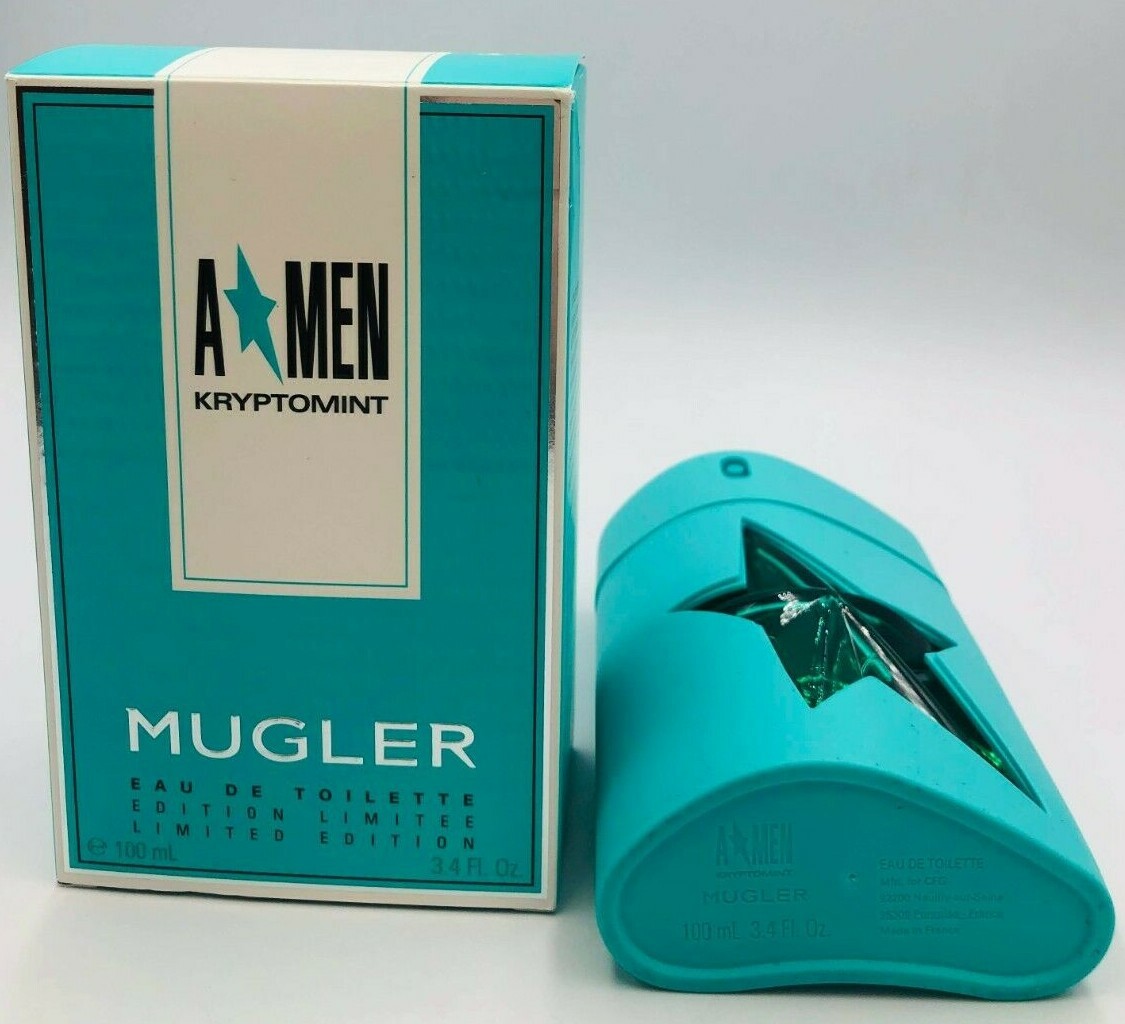 A MEN Kryptomint Thierry Mugler 3.4 oz Eau de Toilette spray
