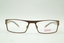 Esprit ET17366 Copper Brown Square Glasses Frame Eyeglasses New