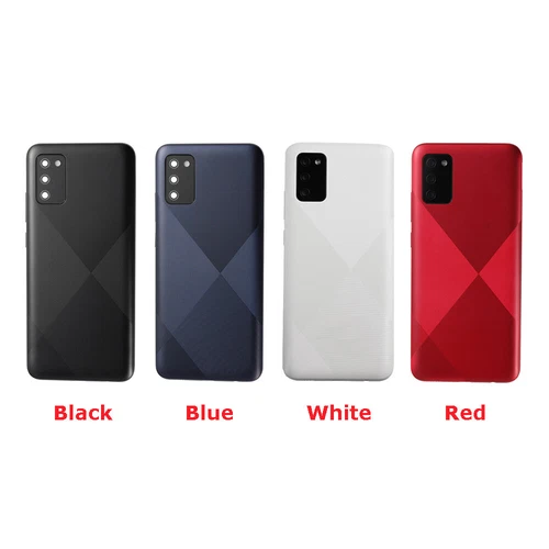 Custodia posteriore posteriore cover porta batteria con adesivo per Samsung Galaxy A02s A025F/M - Foto 14 di 16