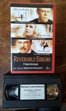 Vhs Film FALSA ACCUSA REVERSIBILE ERRORS 2004 Leggere Descrizione