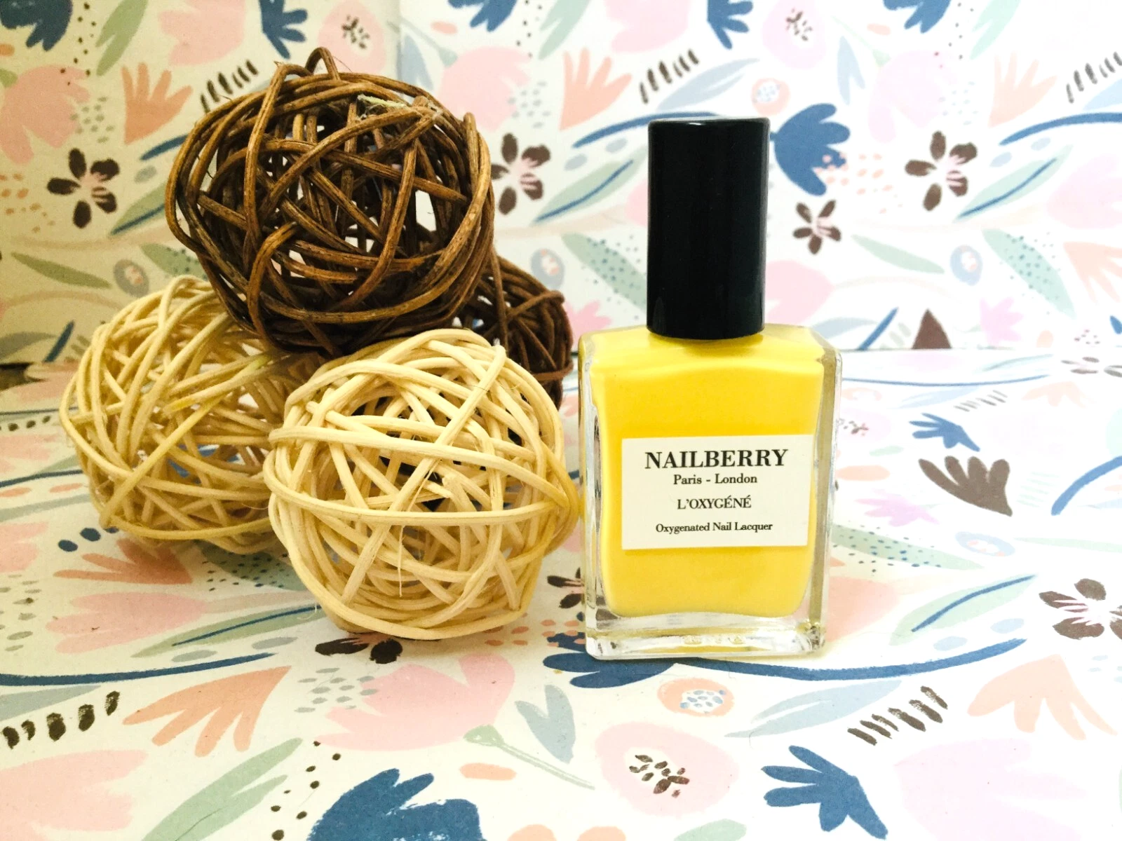 NAILBEERY🍋 L'Oxygene Oxygenated Nail Laquer Simply The Zest 15ml NEW