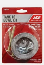 Tank-To-Bowl Bolt and Gasket Kit for Gerber, Crane, Artisan and Toto