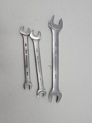 Vintage Proto Professional Wrench Open End5/8-9/16-7/16-3/8''- 3/8''- 5/16'' USA