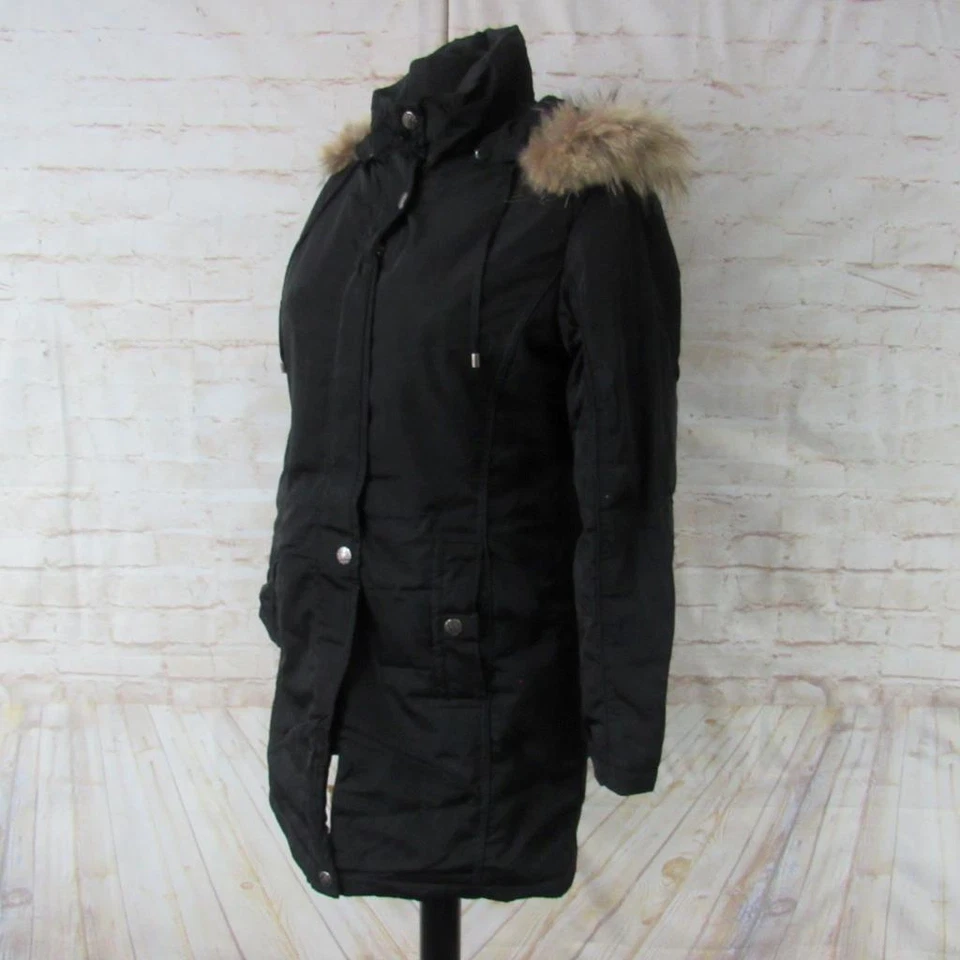 WOMENS LONDON FOG DOWN HOODED ZIPPED JACKET 38/40 UK 12/14 REF (NC04194) - Image 4 of 4