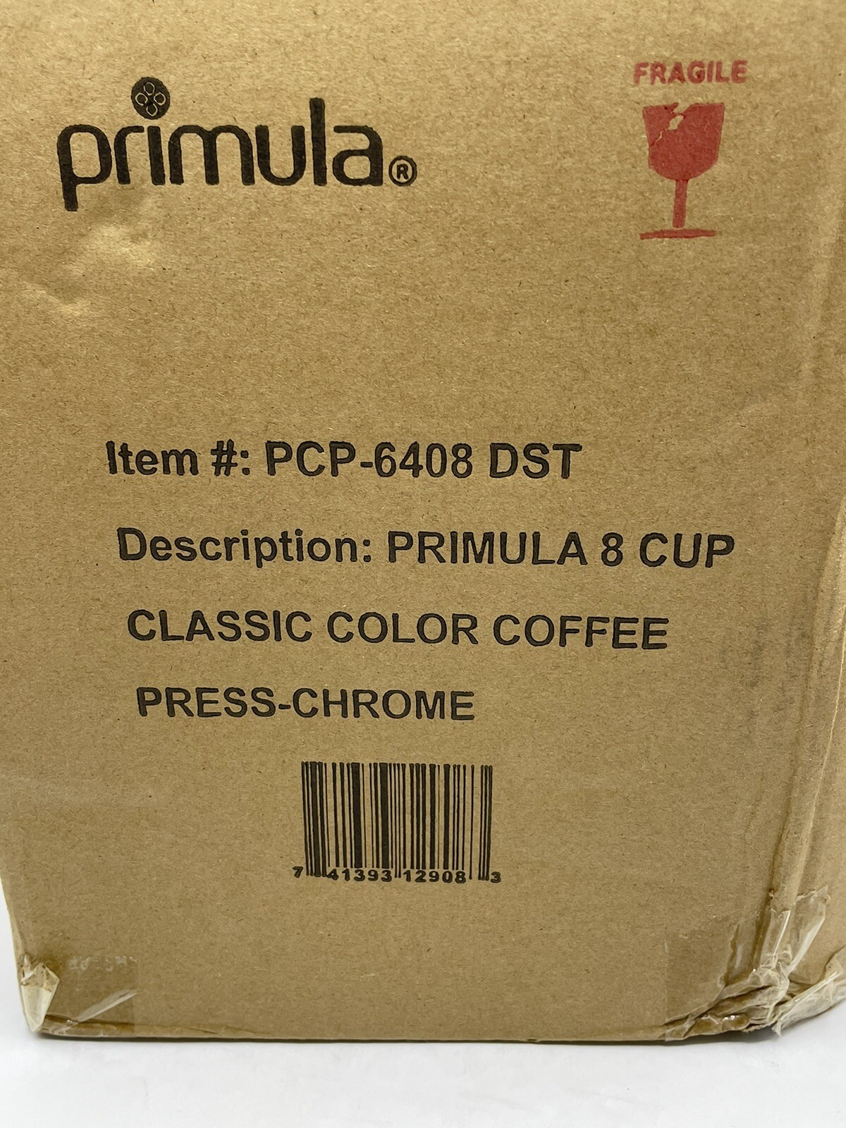 Primu 8 Cup Classic French Press Coffee/Tea Maker - Glass. Classic Coffee Press