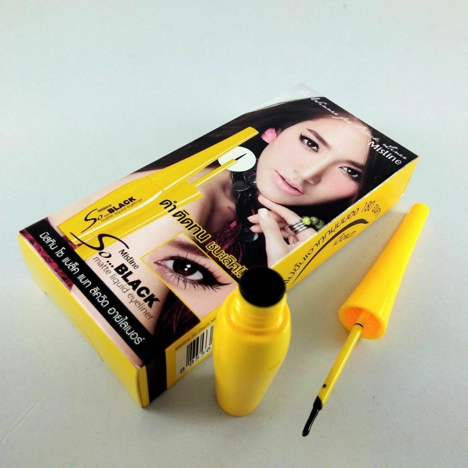 Mistine So Black Matte Liquid Eyeliner Matte Waterproof and Long Lasting 4.5g - Image 4 of 4