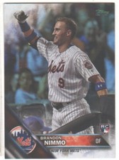 BRANDON NIMMO Pick your favorite from drop-down Rookie RC Auto S/N New York Mets