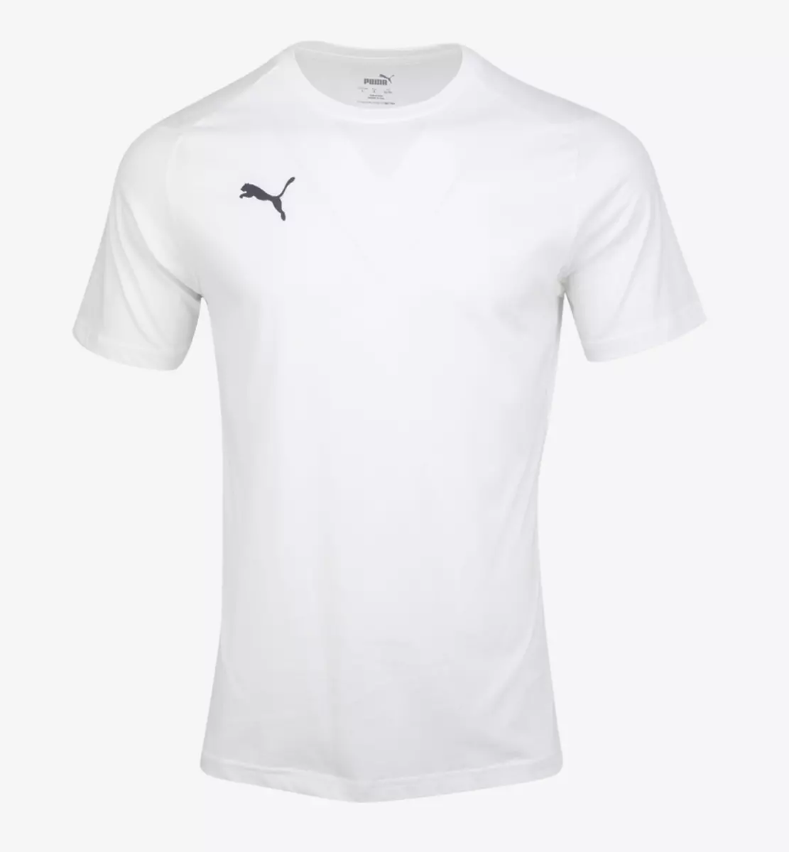 eBay T-Shirt Top S/S 65531104 Tee Shirt PUMA | LIGA Athletic Men Training White Casual