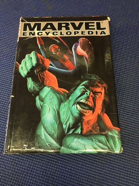 Marvel Encyclopedia Vol 1 By Mark Beazley Matt Brady And Jeff Youngquist 2002 Hardcover - 