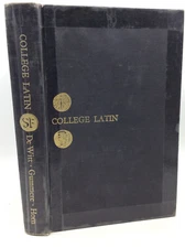 COLLEGE LATIN - 1980 - Language Study - Classical - History - Vintage