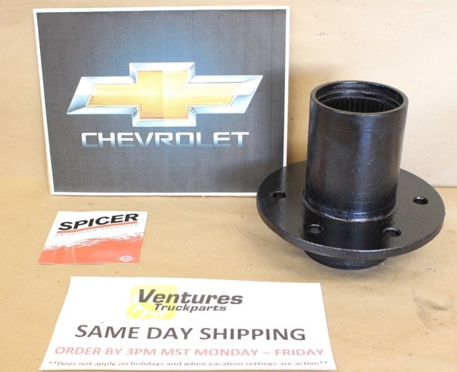 WHEEL HUB FRONT CHEVY GM DANA 44 OR 10 BOLT LARGE BEARING SPINDLE STYLE