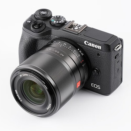 VILTROX 23mm f/1.4 F1.4 EOSM APS-C STM Autofocus Lens for Canon EOS-M Mount - Picture 3 of 6