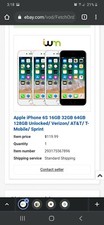 Apple iPhone 6S 16GB 32GB 64GB 128GB Unlocked/ Verizon/ AT T/ T-Mobile/ Sprint