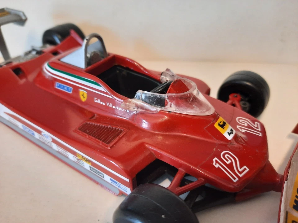 Polistil Ferrari 312 T4 #12 Gilles Villeneuve 1979 1/22 FG3 - Immagine 4 di 4