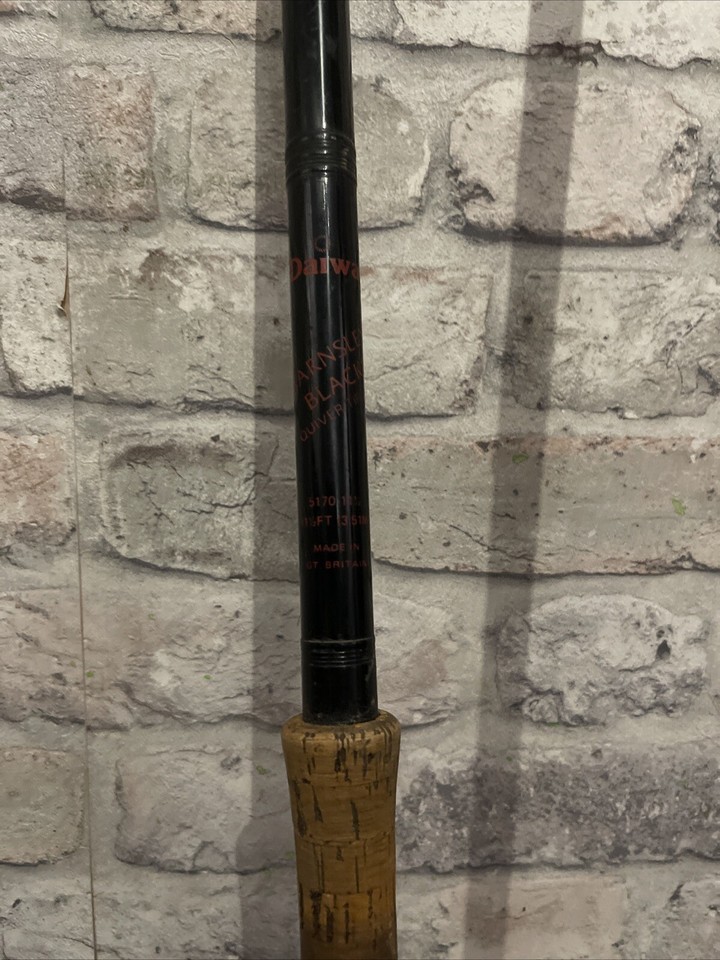 VINTAGE FISHING TACKLE DAIWA BARNSLEY BLACKS RARE QUIVER ROD 517011