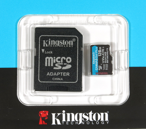 PRL) SCHEDE MEMORIA KINGSTON 128GB 200 MB/S MICRO SD ADAPTER CANVAS GO! PLUS C10 - Foto 2 di 4