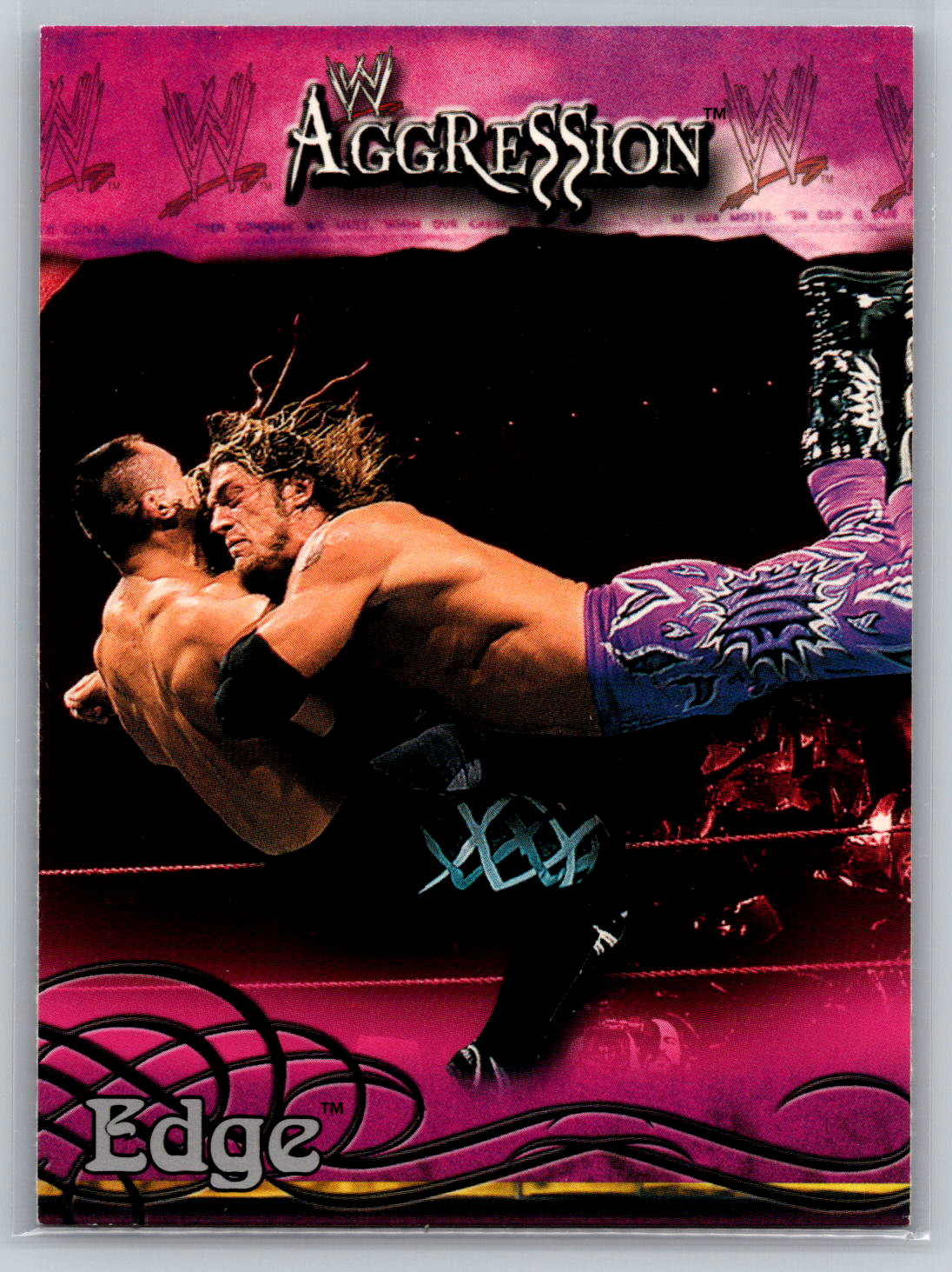 Edge 2003 Fleer WWE Aggression Base Set Card #53