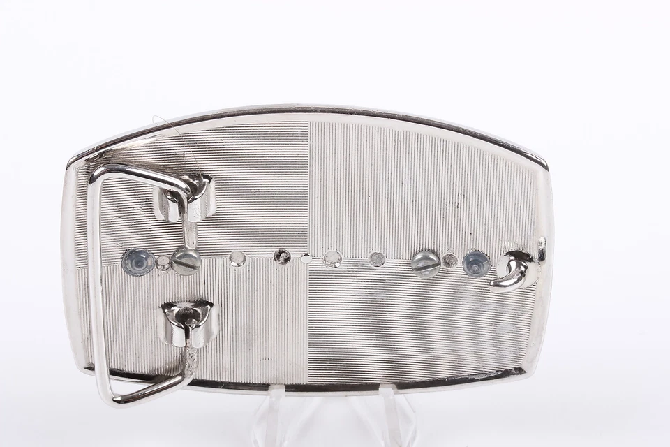 SLVR И ЗОЛОТИСТЫЙ РЕМЕНЬ ПРЯЖКА С ПЯТНИСТЫЙ ЖЕЛТОВАТО-КОРИЧНЕВЫЙ КЕРАМИЧЕСКИЙ КУСОК В ЦЕНТРЕ VIN.  1279 - Изображение 2 из 2