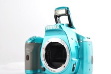 PENTAX K-x 12.4MP Blue Digital Camera Body Only Near Mint Japan / 0585C 15