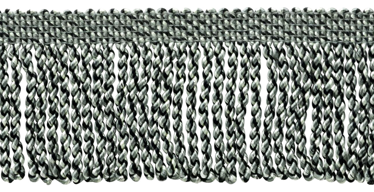 3"" Bullion Fringe Trim #EF300 (24108) Tuxedo [12 Yards]