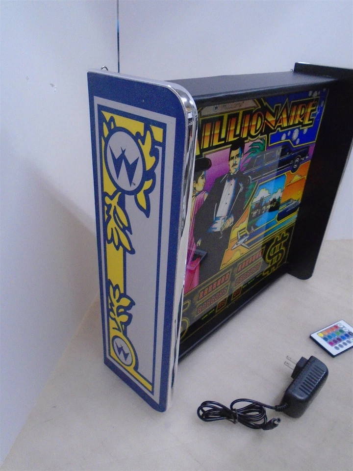 Williams Millionaire Pinball Head LED Display light box - Image 3 of 4