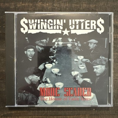 SWINGIN' UTTERS - More Scared (CD 1996) USED