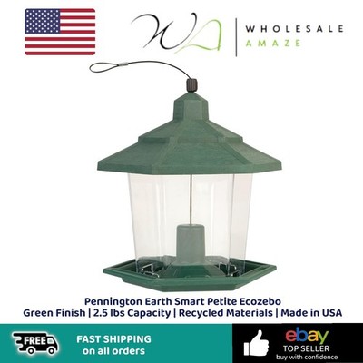 Pennington Earth Smart Petite Ecozebo Green Finish | 2.5 lbs Capacity | Recycled